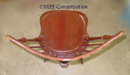painted windsor chair
